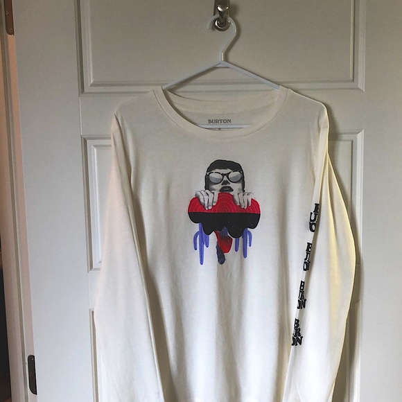 Burton Talent Scout Long Sleeve T Shirt skiing soft base layer snowboarding ski - Picture 2 of 5